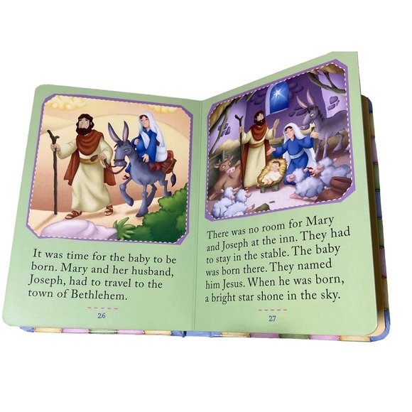 My First Religious Read and Learn Bible Board Book - Picture 8 of 12
